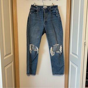 Abercrombie & Fitch Blue High Rise Jeans